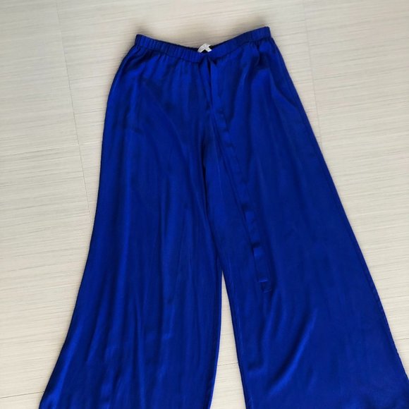 Silk pants